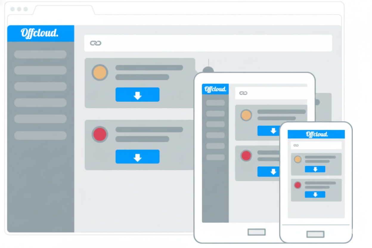 Offcloud Interface Preview
